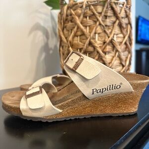 Birkenstock Papillio wedges, size 38